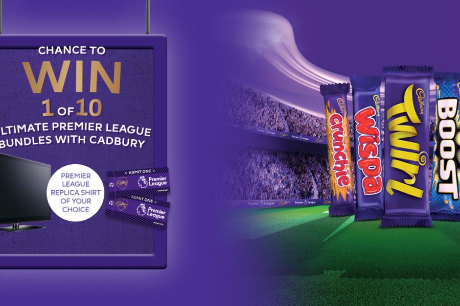 Win 1 of 10 ultimate Premier League bundles with Cadbury