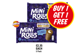 MEGA DEALS: Mini Rolls Milk Chocolate - Buy 1 Get 1 FREE at Premier