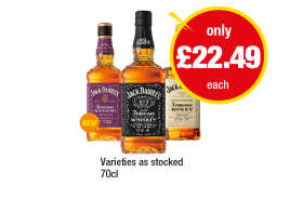 Jack Daniel's Tennessee Whisky, Blackberry, Honey - Now Only £22.49 at Premier