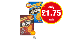 McCoy's Salt & Vinegar, Flame Grilled Steak - Now Only £1.75 at Premier