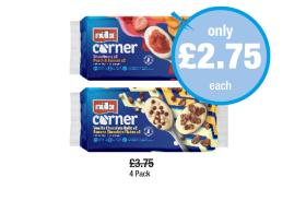 Müller Corner Strawberry Peach & Apricot, Vanilla Chocolate Balls & Flakes - Now Only £2.75 at Premier