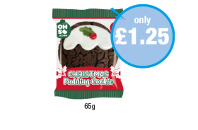 Christmas Pudding Cookie - Now Only £1.25 at Premier