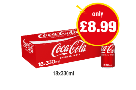 Coca Cola - Now Only £8.99 at Premier