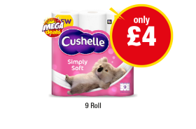 Cushelle Simply Soft - Now Only £4 at Premier