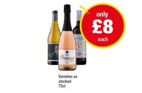 The Secretary Bird, Plaza Prosecco, Jam Shed - Now Only £8 at Premier