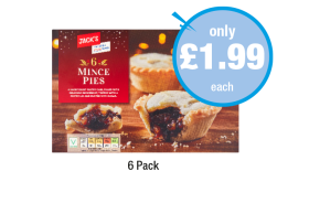 Jack's Mince Pies - Now Only £1.99 at Premier