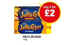 Jaffa Cakes, Hot Honey - Any 2 for £2 at Premier