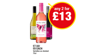 Quirky Bird, Echo Falls, McGuigan - Any 2 for £13 at Premier