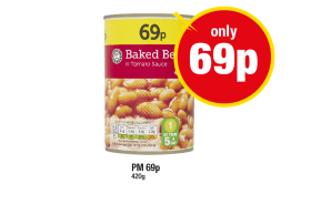Baked Beans - Now Only 69p at Premier