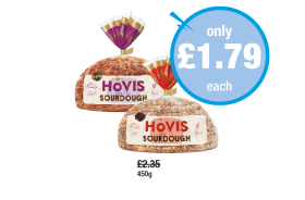 Hovis Sourdough Seeded, White - Now Only £1.79 at Premier