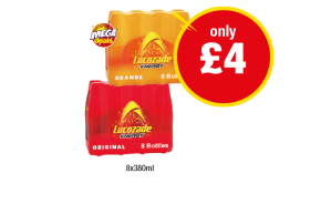 Lucozade Original, Orange - Now Only £4 at Premier