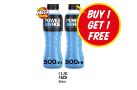 Power Ade - Buy 1 Get 1 FREE at Premier