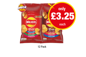 Walkers Variety Pack Classic, Meaty - Now Only £3.25 at Premier