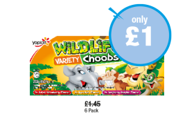 Wildlife Variety Choobs - Now Only £1 at Premier