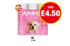 Andrex Family Soft - Now Only £4.50 at Premier