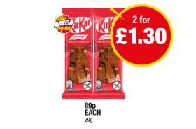 KitKat F1 - Any 2 for £1.30 at Premier