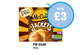 McCain Jackets - Now Only £3 at Premier