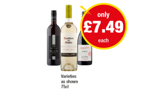 McGuigan Black Label, Casillero Del Diablo, Andrew Peace Shiraz - Now Only £7.49 at Premier