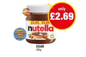 Nutella - Now Only £2.69 at Premier
