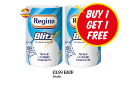 Regina Blitz - Buy 1 Get 1 FREE at Premier