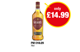 Grants Whisky - Now Only £14.99 at Premier