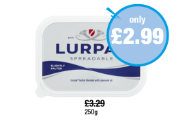 Lurpak Spread - Now Only £2.99 at Premier