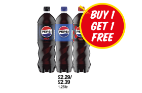 Pepsi, Max, Cherry Max - Buy 1 Get 1 FREE at Premier