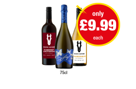 Dark Horse Cabernet Sauvignon, Chardonnay, Dolly - Now Only £9.99 at Premier