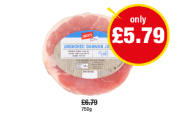 Jack's Unsmoked Gammon Joint - Now Only £5.79 at Premier