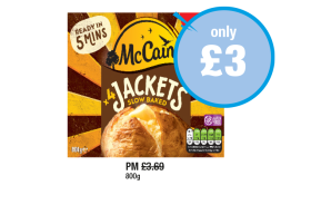 McCain Jackets - Now Only £3 at Premier