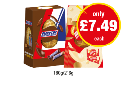 Snickers Easter Egg, Maltesers Easter Egg - Now Only £7.49 at Premier