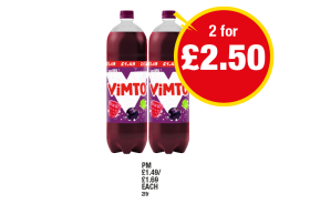 Vimto - Any 2 for £2.50 at Premier