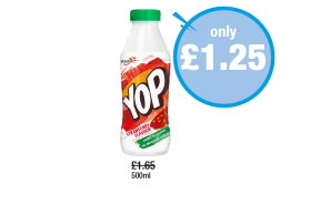 YOP Strawberry - Now Only £1.25 at Premier