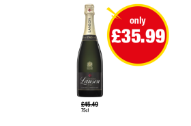 Champagne Lanson - Now Only £35.99 at Premier