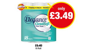 Elegance Cloud Soft - Now Only £3.49 at Premier