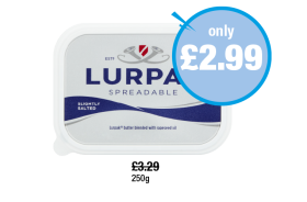 Lurpak - Now Only £2.99 at Premier