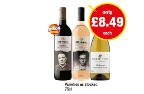 19 Crimes Malbec, Revolutionary Rose, Wairau Cove Sauvignon Blanc - Now Only £8.49 at Premier
