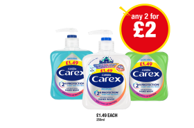 Carex Moisture, Original, Aloe Vera - Any 2 for £2 at Premier