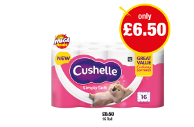 Cushelle - Now Only £6.50 at Premier