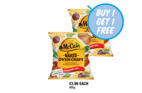 McCain Naked Oven Chips - Buy 1 Get 1 Free at Premier