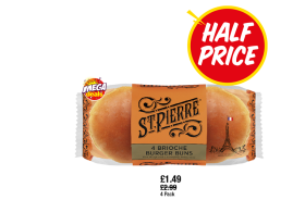 St Pierre Brioche Buns - Now Half Price at Premier