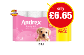 Andrex Family Soft - Now Only £6.65 at Premier