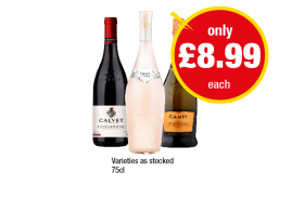 Calvet, Fleurs De Prairie, Canti Prosecco - Now Only £8.99 at Premier
