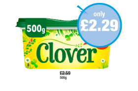 Clover - Now Only £2.29 at Premier