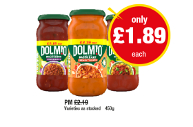 Dolmio Bolognese Onion & Garlic, Original, Pasta Bake - Now Only £1.89 at Premier