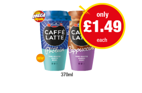 Emmi Caffe Latte High Protein, Cappuccino - Now Only £1.49 at Premier