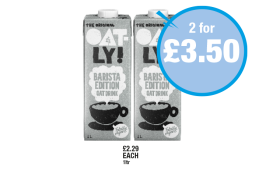 Oatly Barista Edition - Any 2 for £3.50 at Premier