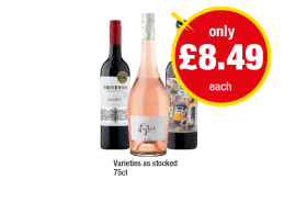 Trivento Malbec, Kylie Minogue, Porto 6 - Now Only £8.49 at Premier