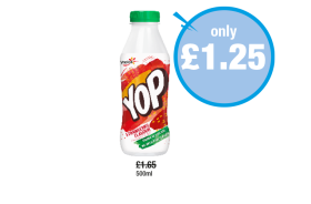YOP Strawberry - Now Only £1.25 at Premier