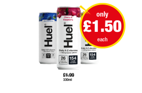 Huel Blue Raspberry, Cherry & Raspberry, Pineapple & Mango - Now Only £1.50 at Premier